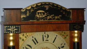 E. & G.W. Bartholomew Wood Works Shelf Clock