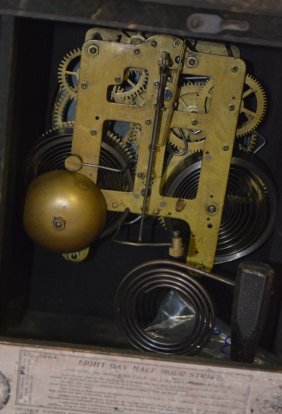 Seth Thomas Enamel/Adamantine Mantel Clock