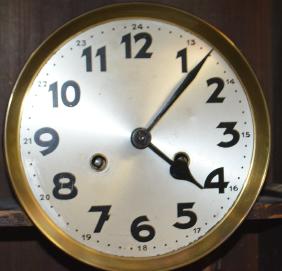 German Open Well Swinger Clock