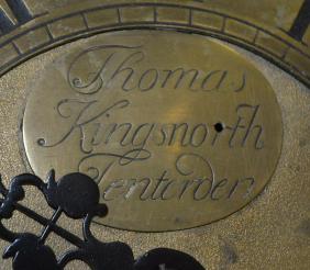 English Thomas Kingsnorth, Tenterden Grandmother Clock