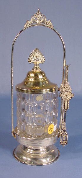 Victorian Pickle Castor by Racine Silver Co.