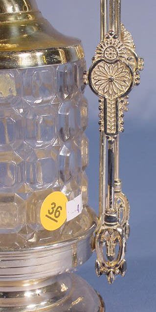 Victorian Pickle Castor by Racine Silver Co. - 3