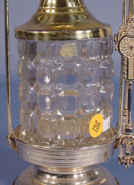 Victorian Pickle Castor by Racine Silver Co. - 4