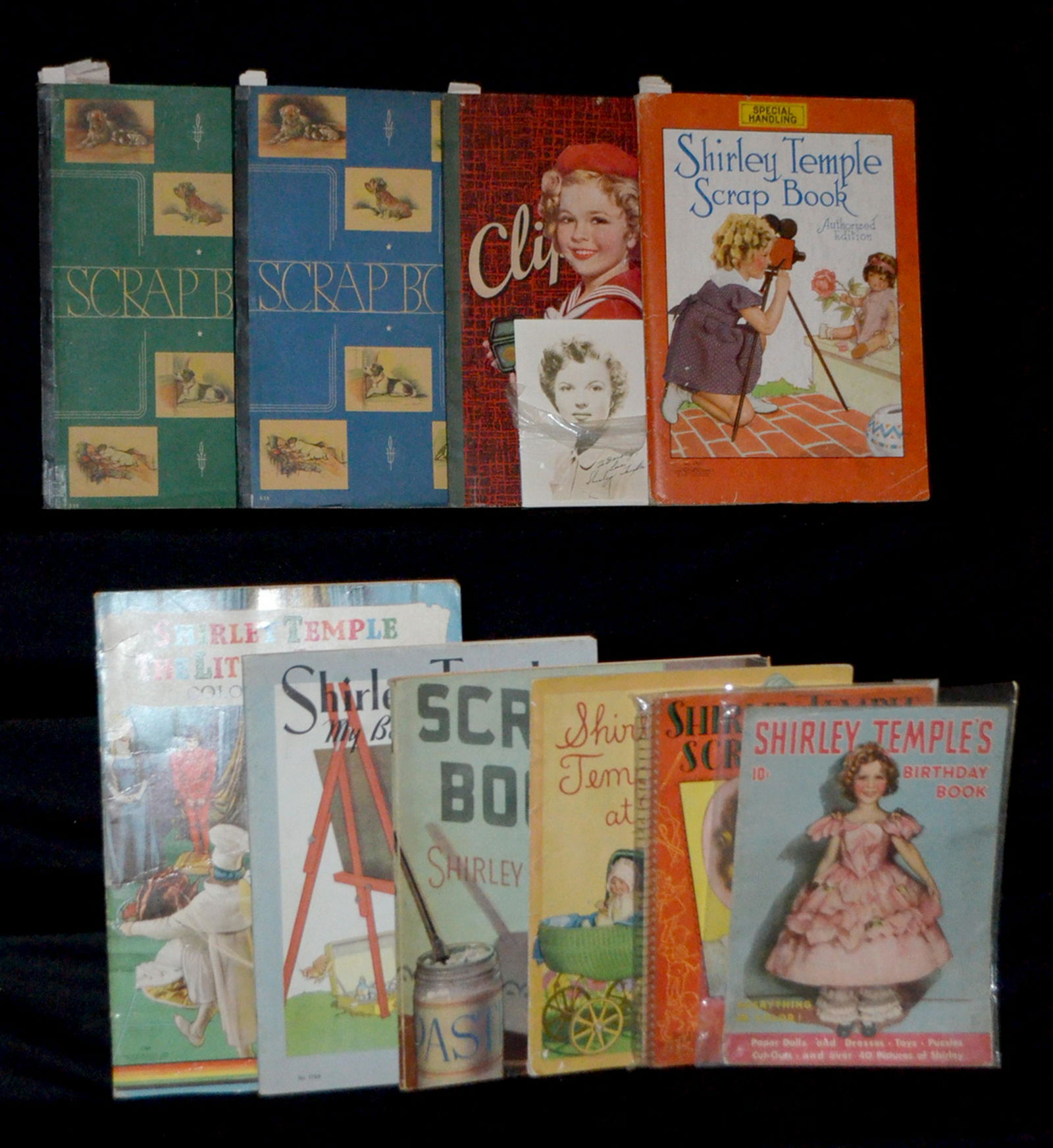 10 PCS Vintage Shirley Temple Books (1 of 6)