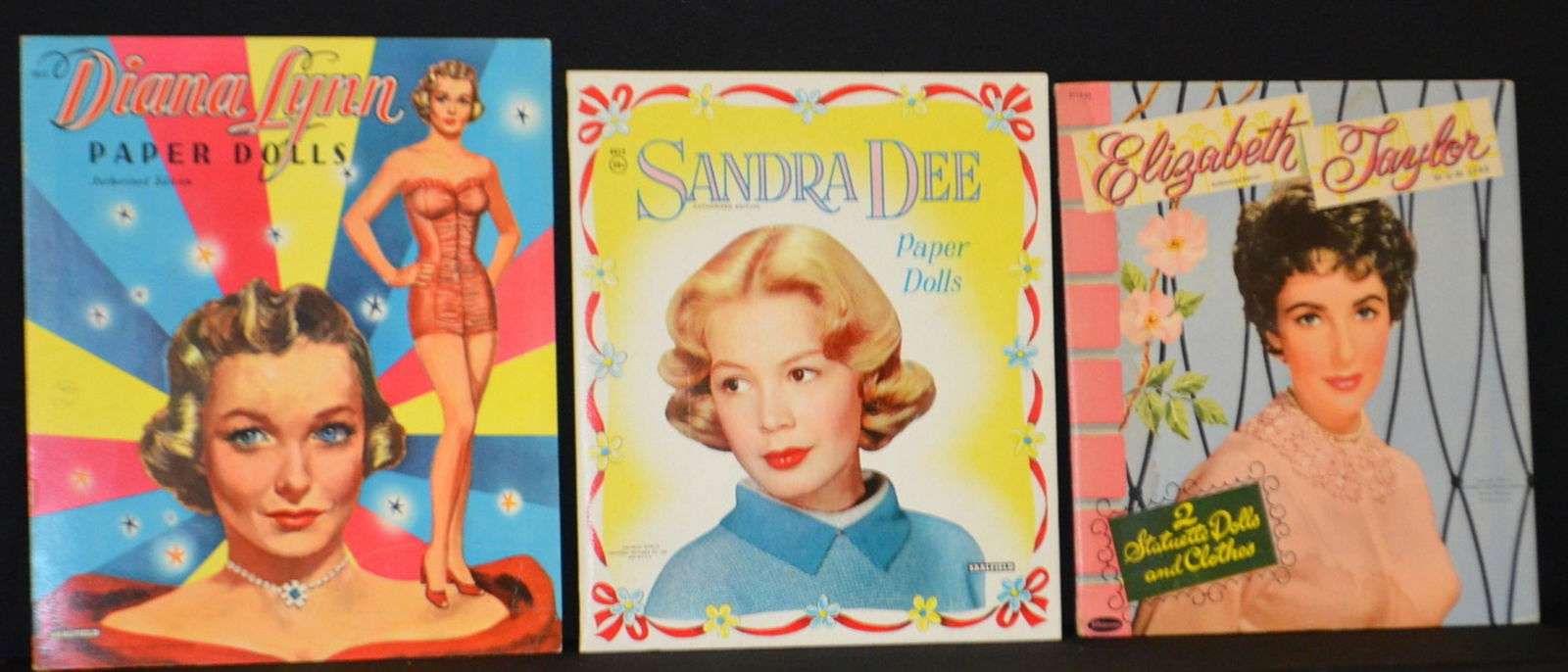 3 Movie Star Paper Doll Books (1 of 7)