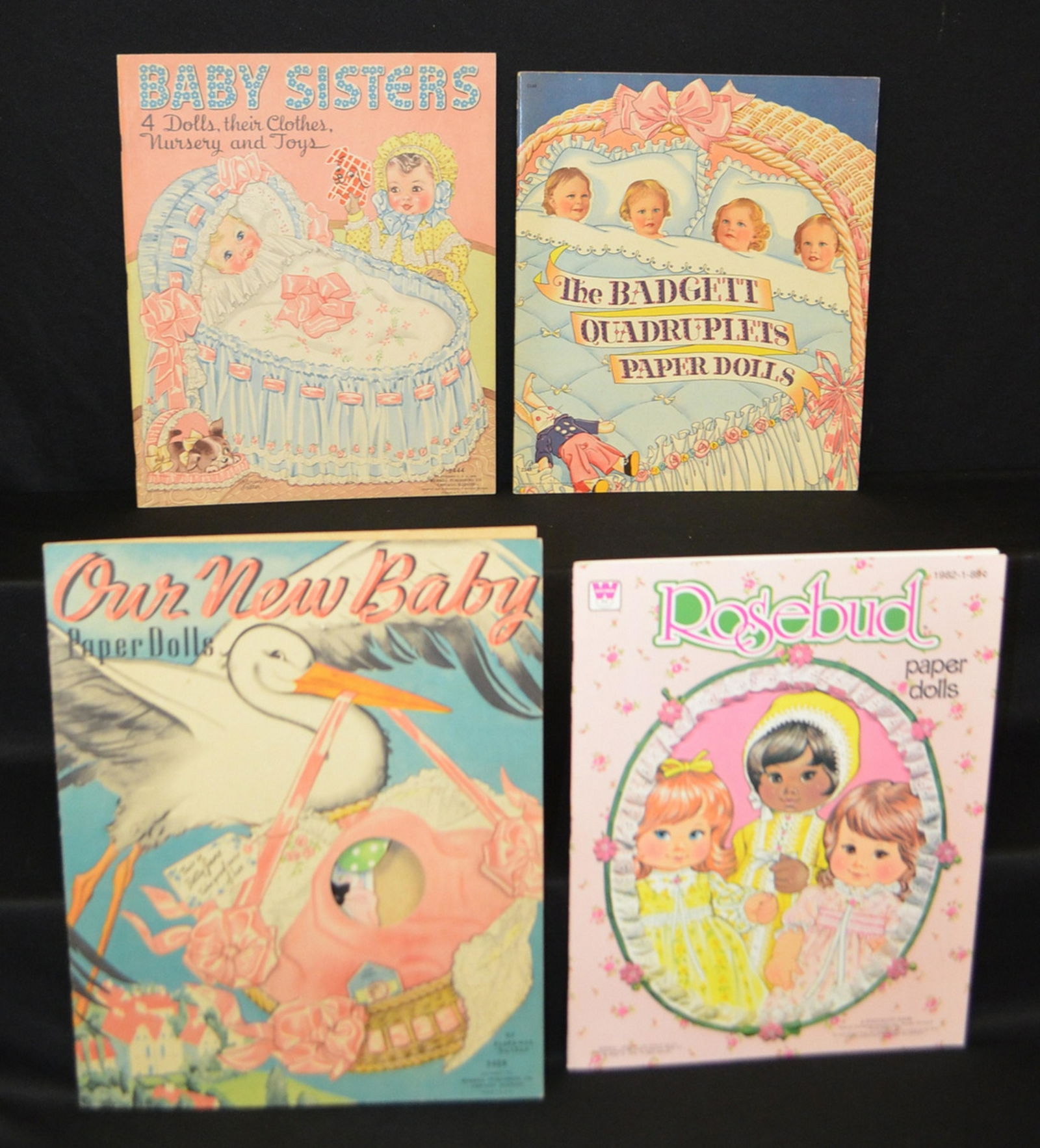 4 PCS Baby Doll Cut-Out Books (1 of 5)