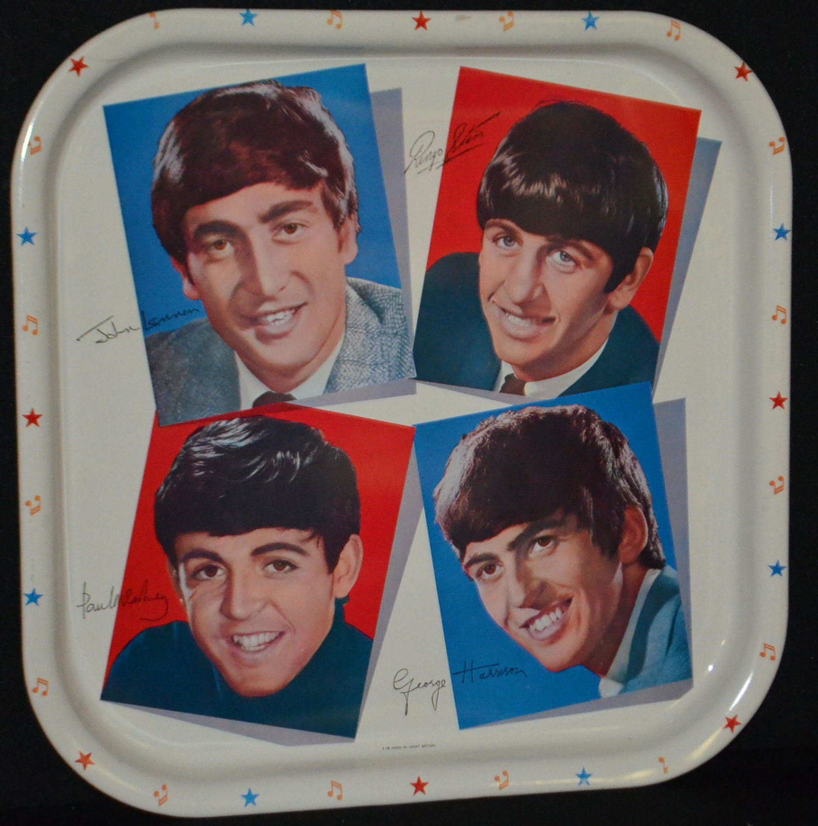 The Beatles Square Metal Tray (1 of 5)
