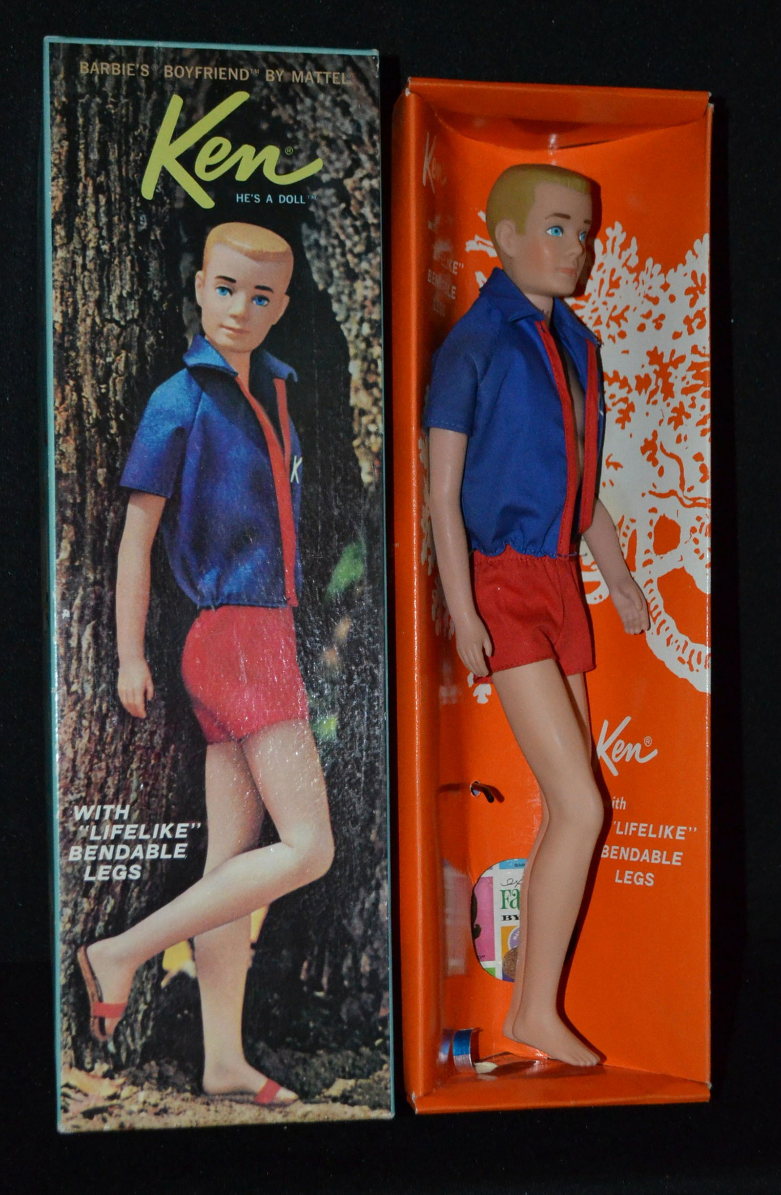 1964 ken doll sales