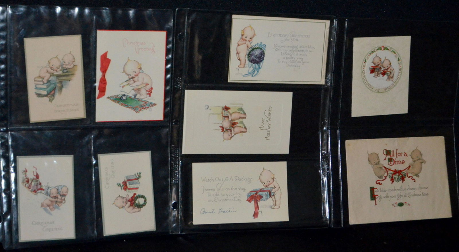 9 Kewpie Christmas Cards (1 of 4)