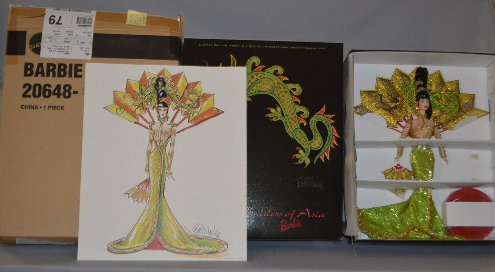 Mattel 1998 Bob Mackie Barbie Doll, NRFB (1 of 4)