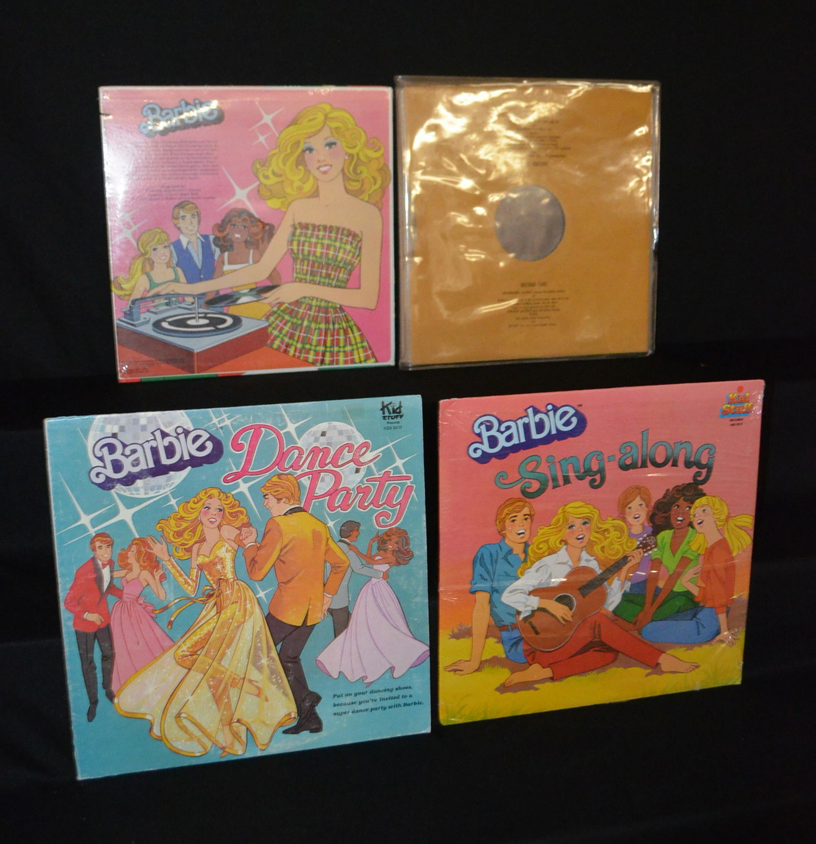 3 Kid Stuff 1981 Barbie Record Albums: 3 Kid Stuff 1981 Barbie Record Albums: 12 1/2"
