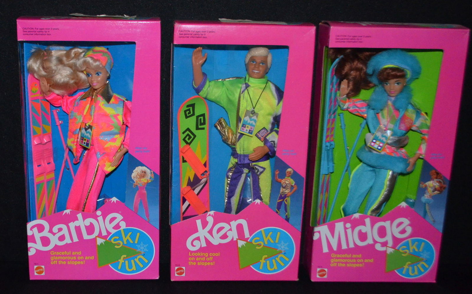 ski fun barbie