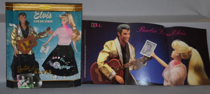 Barbie Loves Elvis Gift Set, 1996, NRFB: Barbie Loves Elvis Gift Set, 1996, NRFB