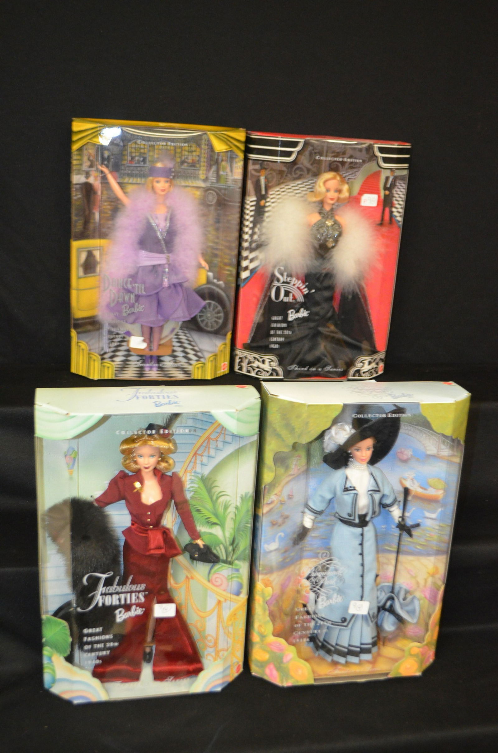 4 Great Fashions Barbie Dolls, NRFB (1 of 6)