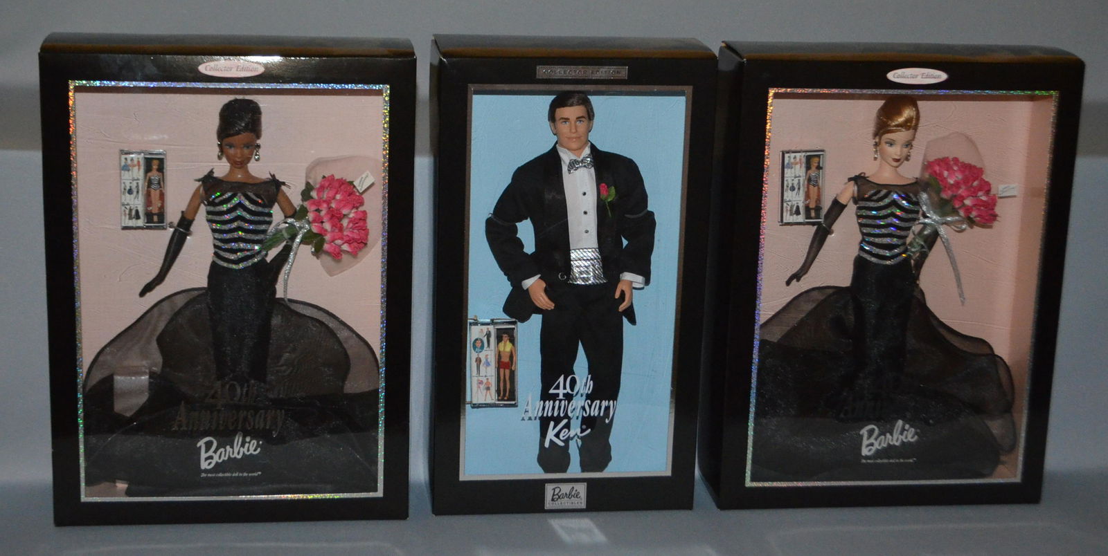 40th Anniversary Barbie & Ken Dolls, NRFB (1 of 6)