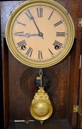 Kitchen Clock with Welch Sandwich Pendulum