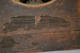 E. Ingraham Oak Cabinet Clock