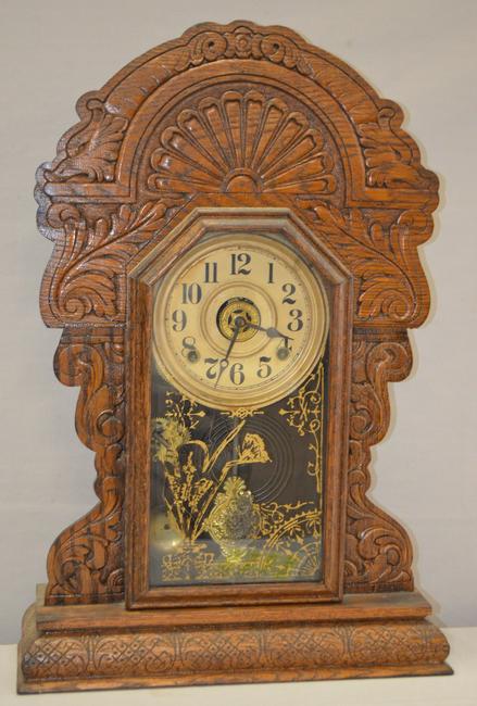 Oak Kitchen Clock With Alarm Price Guide