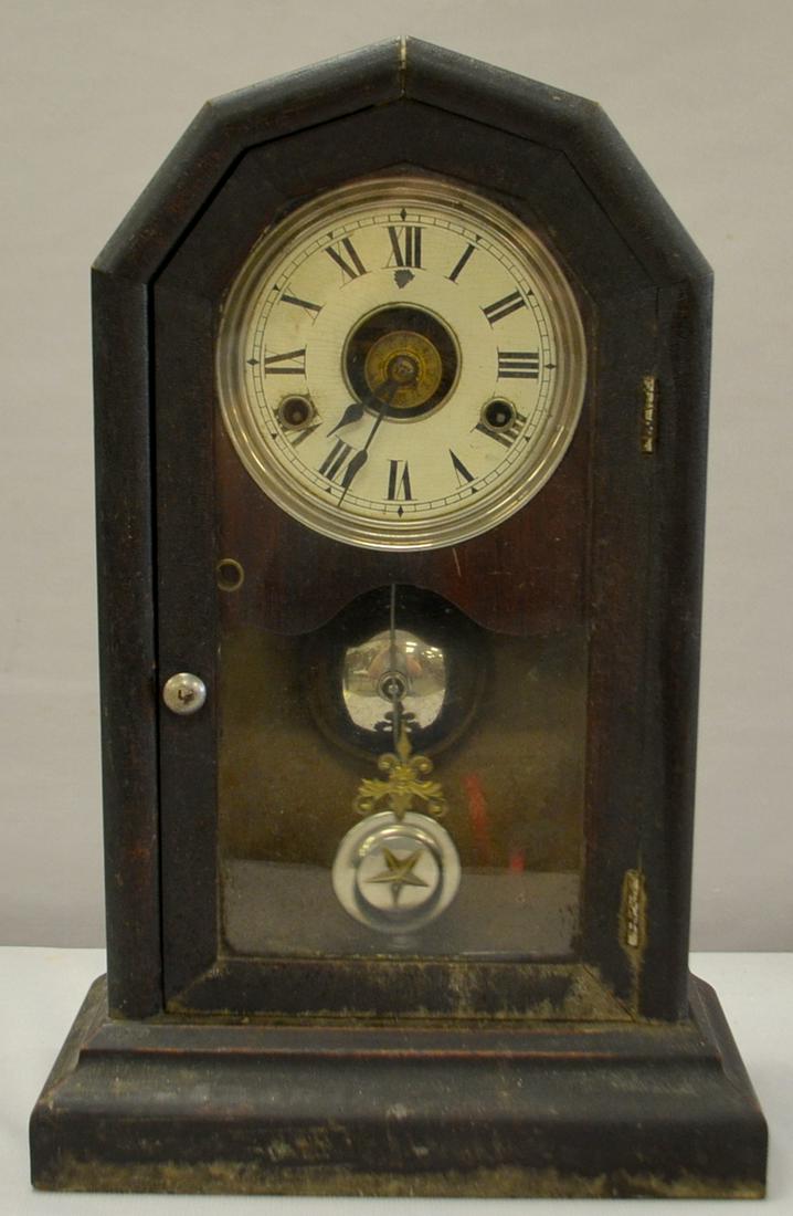 Antique Seth Thomas Clock With Alarm (1 of 1)