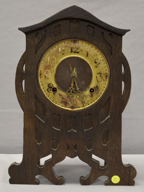 Seth Thomas Mission Oak Shelf Clock