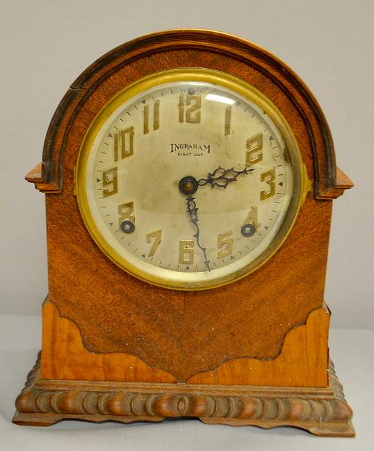 Ingraham 8 Day Mantel Clock