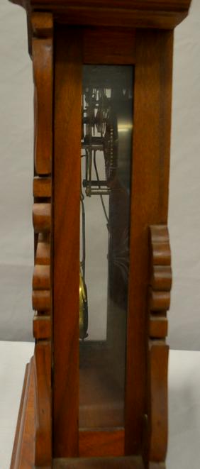F. Kroeber Walnut Parlor Clock
