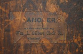 Gilbert Walnut Carved Kitchen Clock