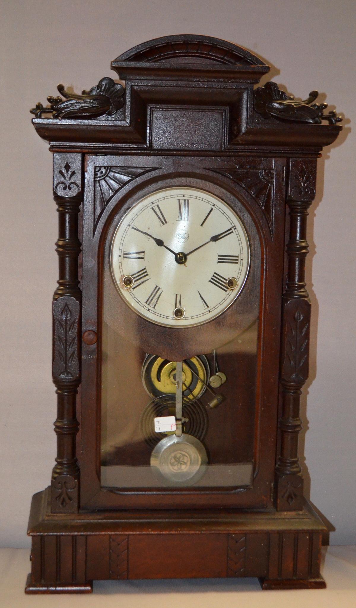 Seth Thomas City Series Parlor Clock: Double Bell & (1 of 1)