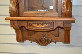 61″ Inlaid Wall Regulator