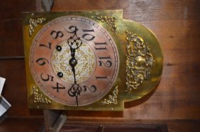 Antique Lenzkirch Open Well Swinger Clock
