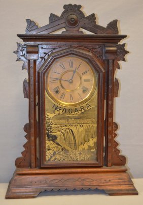 Antique “Niagara” Kitchen Clock-Lovell