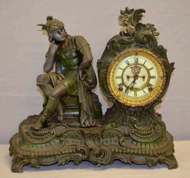 Ansonia “Hermes” Figure Clock Price Guide