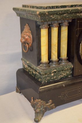 Antique Seth Thomas 6 Column Mantel Clock