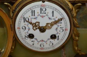Antique French Statue Clock