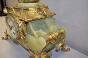 Antique French Statue Clock