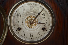 Antique New Haven “Umbria” Cabinet Clock