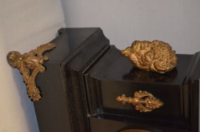 Antique Ansonia Mantle Clock w/ Buffalo Heads