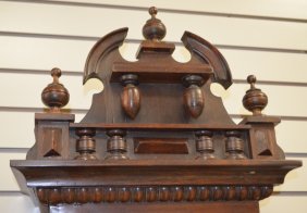 Antique Vienna “Keyhole” Wall Clock