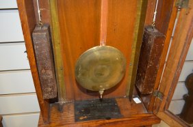 Antique Waterbury #20 w/ Advertising Clock