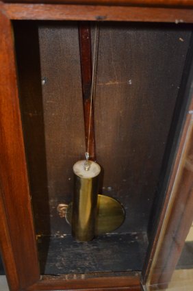 Antique New Haven Octagon Long Drop Clock