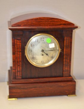 Antique ST Red Adamantine Musical Shelf Clock