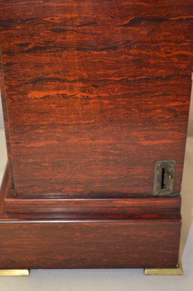 Antique ST Red Adamantine Musical Shelf Clock