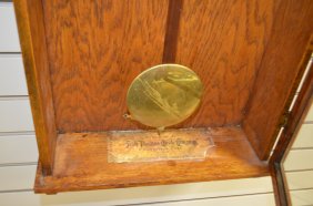 Antique ST Railroad Time Store Regulator Clock