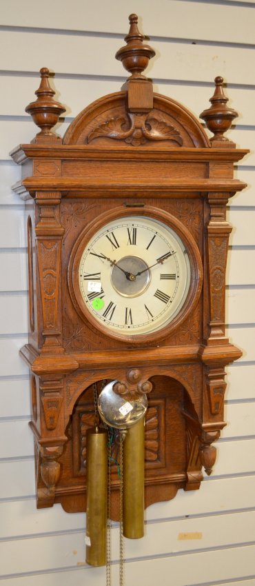 Antique Waterbury “Study No. 4” Wall Clock