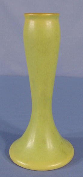 Roseville Pottery Apple Green Stick Vase 79-7