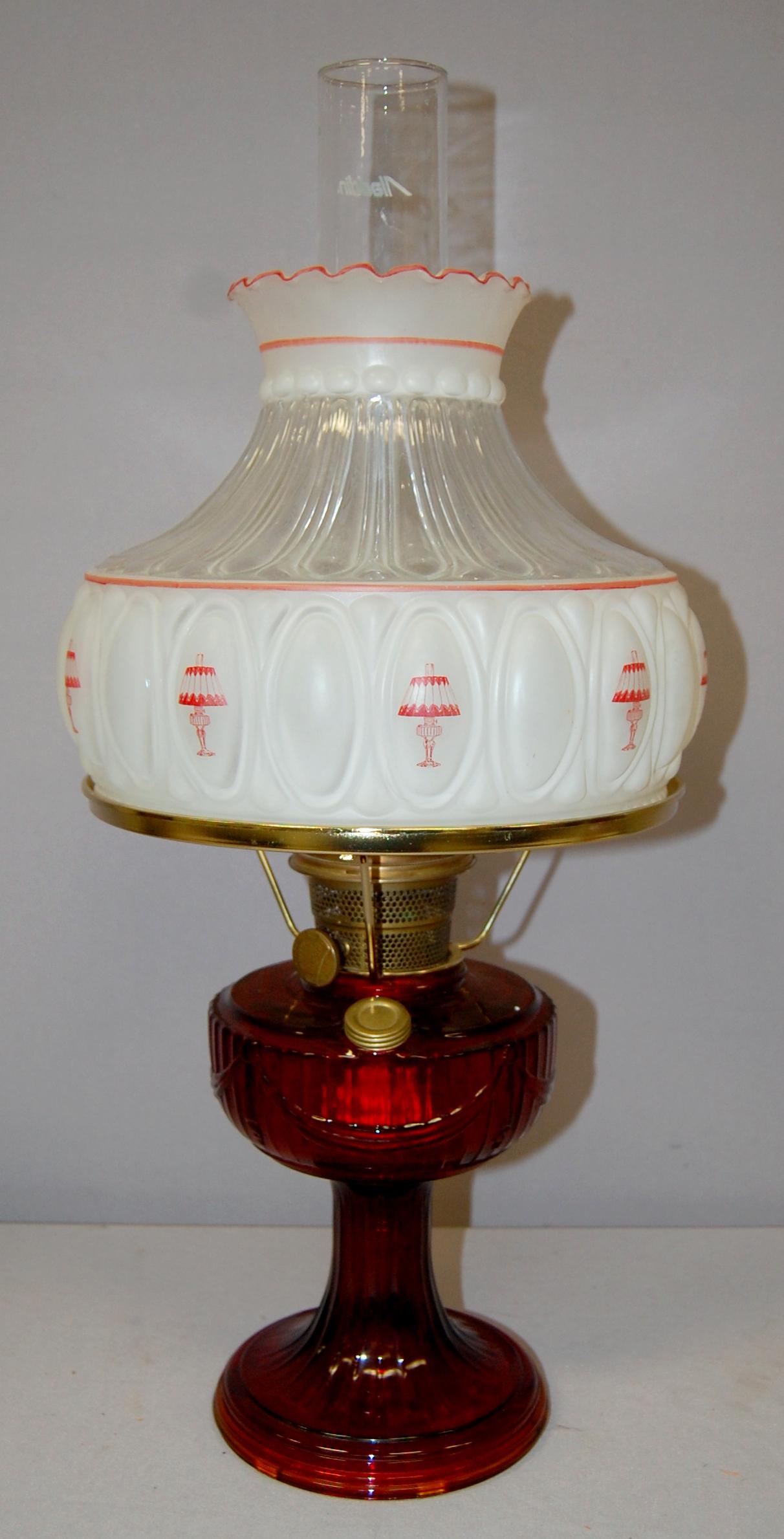 Unused Vaseline No. 23 Aladdin Lamp and Unused Vaseline No. 23 Aladdin Lamp and