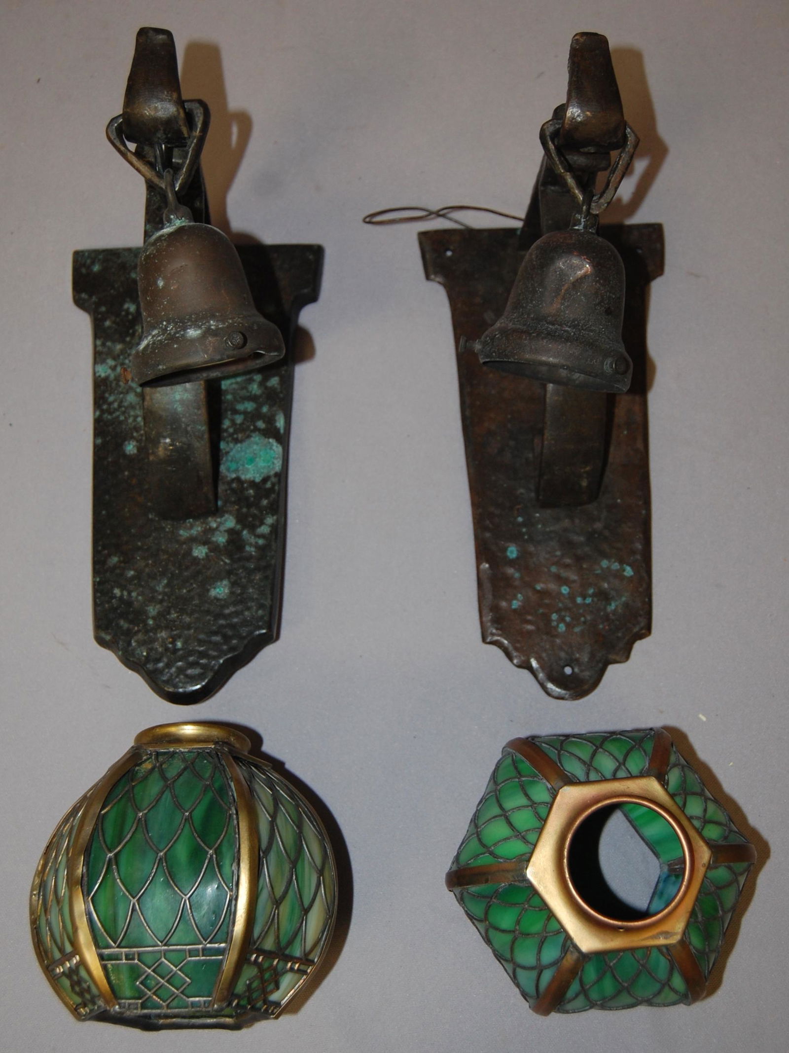 2 Arts and Crafts Wall Sconces (1 of 9)