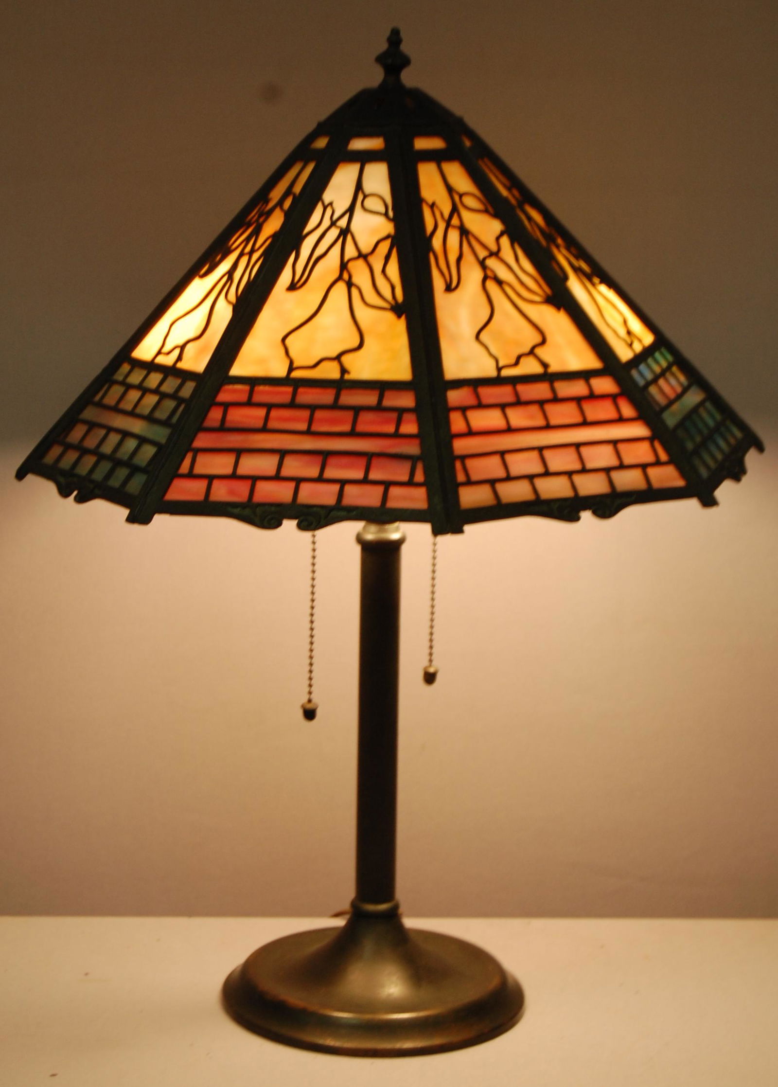 Bradley & Hubbard Era Table Lamp (1 of 6)