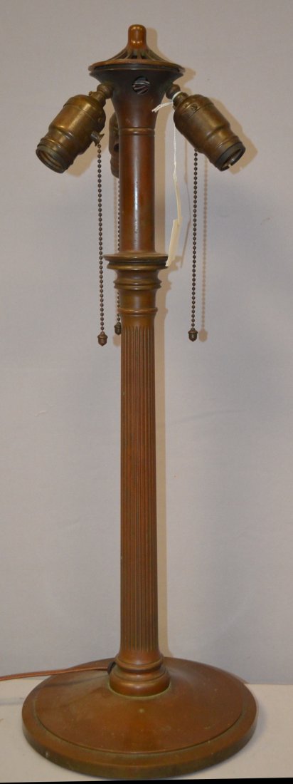 Attributed to Suess Bronze Table Lamp Base (1 of 5)