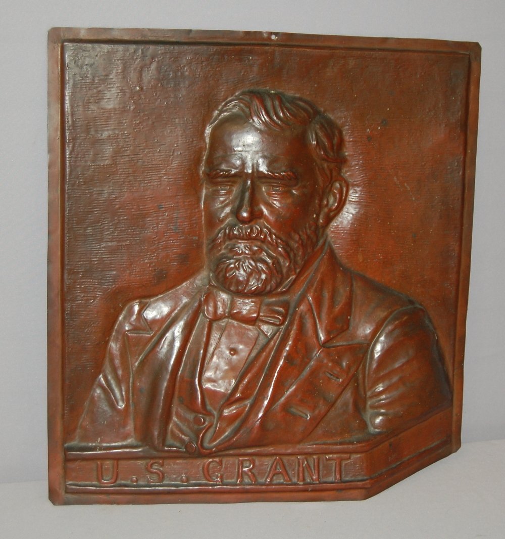 Antique Copper 3D US Grant Wall Art (1 of 7)